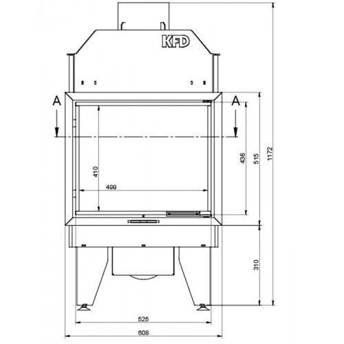 Каминная топка KFD ECO iLINE 5161