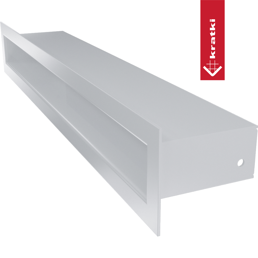 Решетка белая TUNEL6/40/B (60х400)