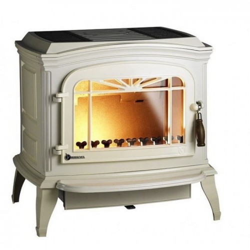 Печь-камин Invicta Bradford, слоновая кость