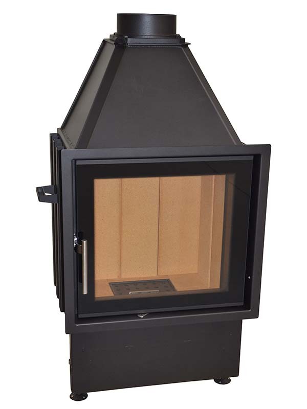 Топка CHOPOK L 73 LD 730/570 большое стекло черный шамот