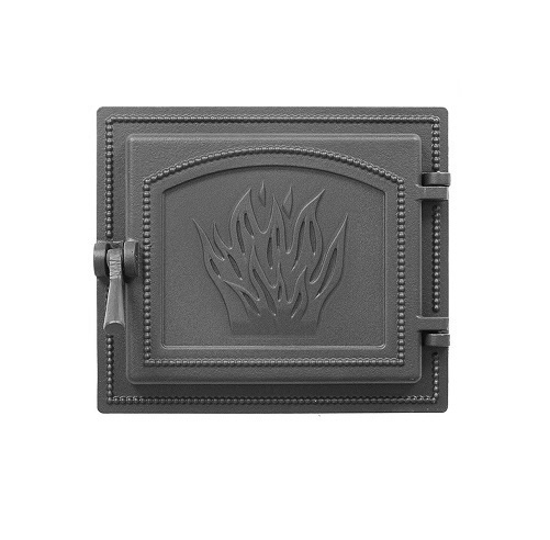 Дверка Везувий каминная 261 (Антрацит)