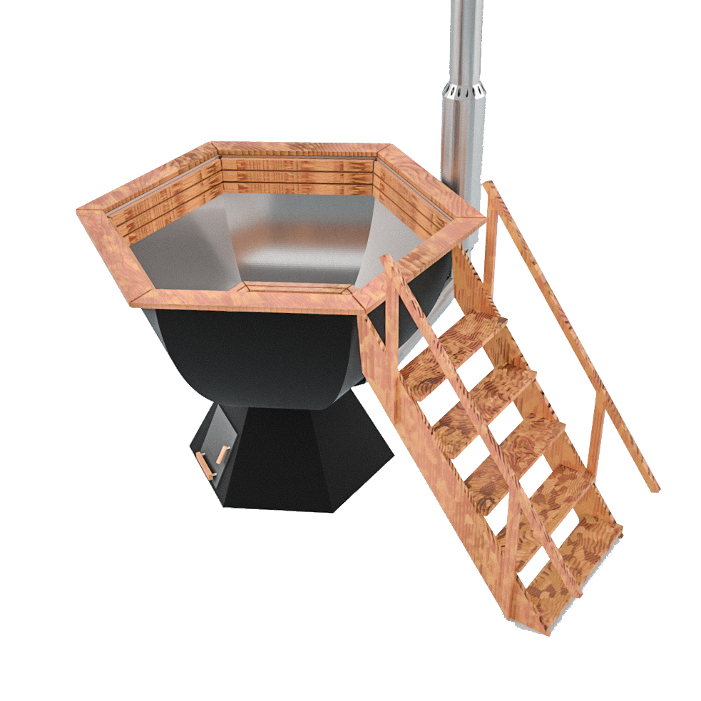  Банный чан "6 граней" AISI 304