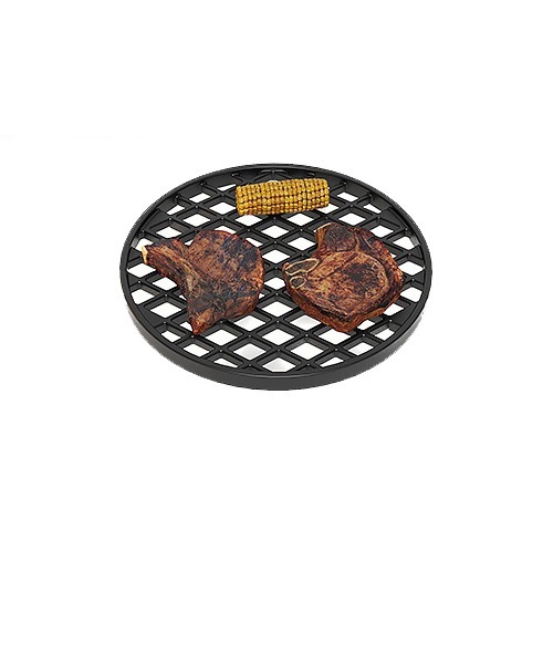 Решетка чугунная круглая "Стейк" Ø 314 мм