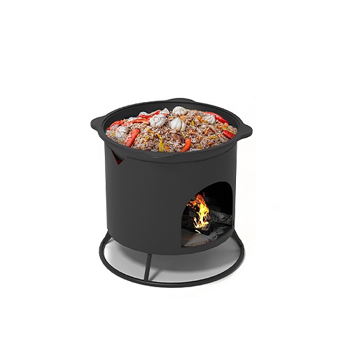 Печь под казан Везувий малая 6-8 л