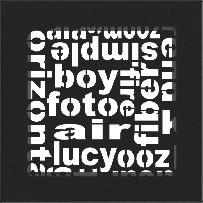 Вентиляционная решетка черная ABC (17х17) 17ABC/C