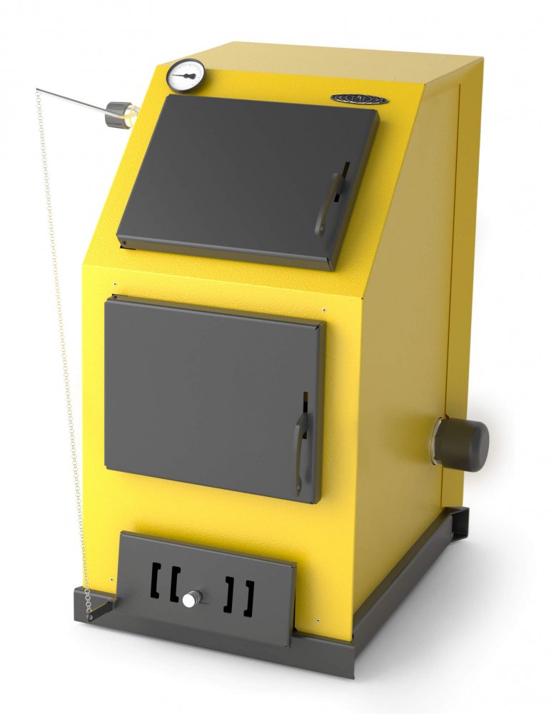 Отопительный котел TMF Оптимус Электро 20кВт АРТ ТЭН 6кВт желтый