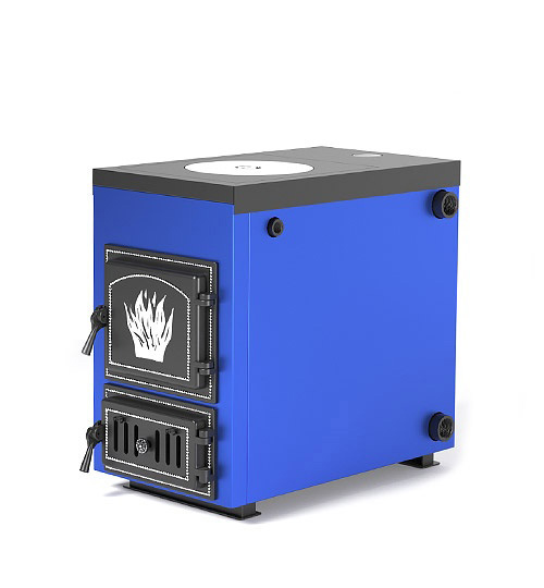 Отопительный котел Везувий Эльбрус-18 с плитой «В1»