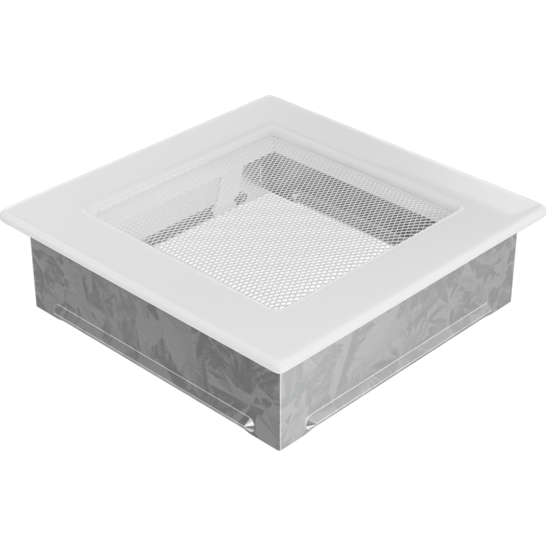 Вентиляционная решетка белая (17х17) 17B