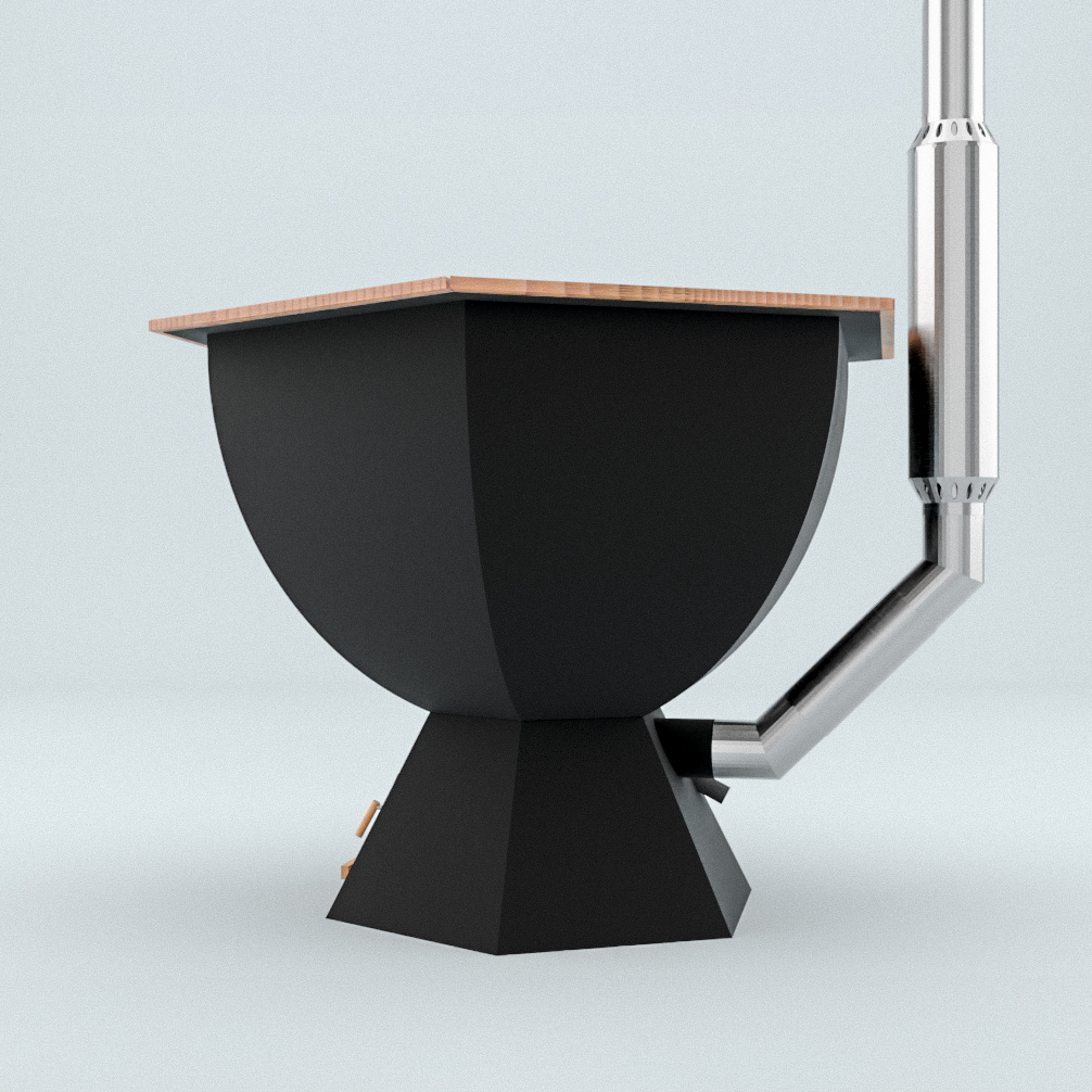  Банный чан "6 граней" AISI 304