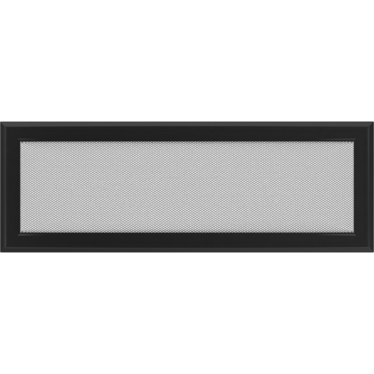 Вентиляционная решетка Oskar черный (17х49) 49OC