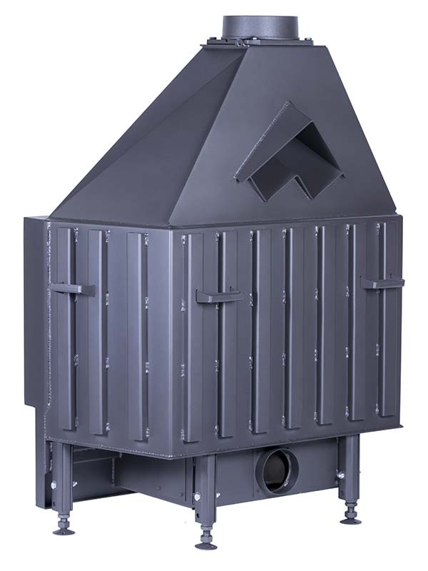 Топка CHOPOK L 73 LD 730/570 большое стекло черный шамот