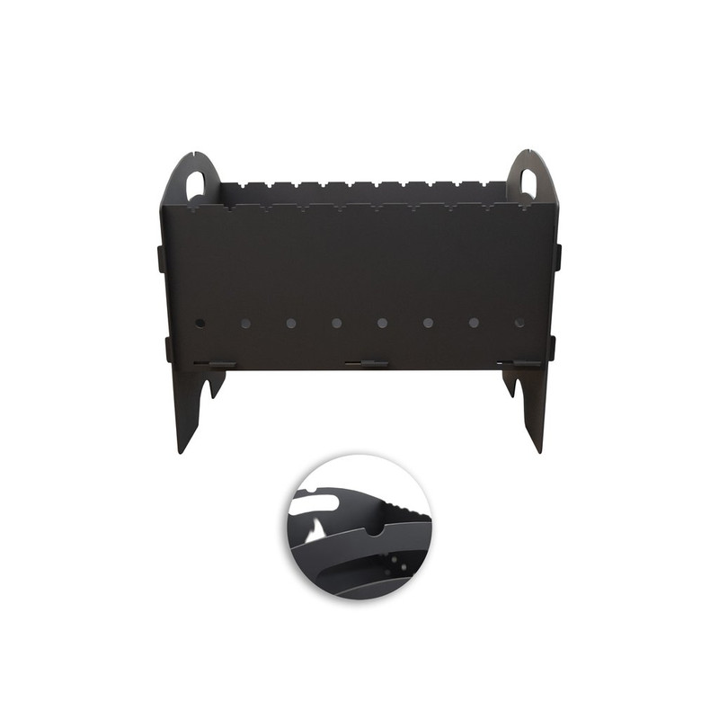 Мангал разборный малый окрашенный