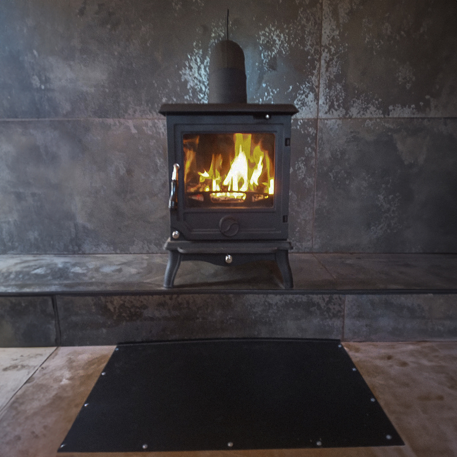 Установка печи-камина Fireway Paul