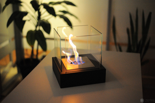 Биокамин ZeFire Quant metall