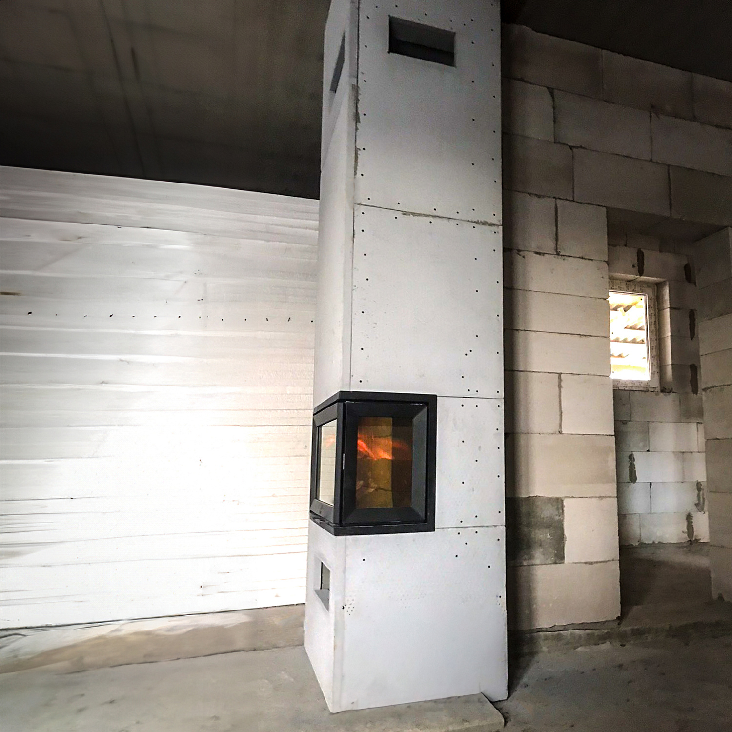 Установка каминной топки Jotul i 620