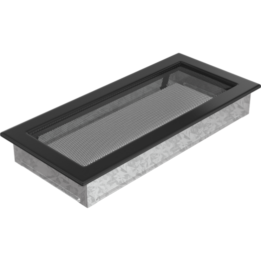 Вентиляционная решетка черная (17х37) 37C