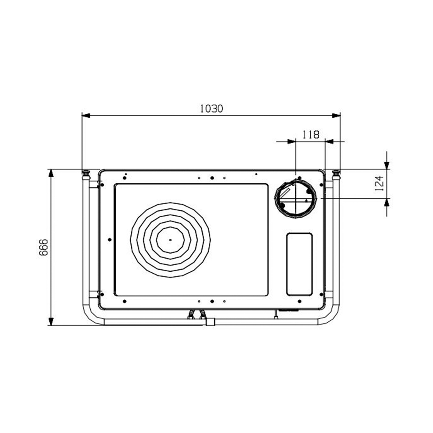 Установка печи-камина La Nordica Rosa Maiolica
