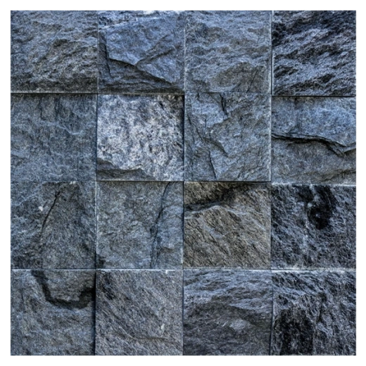 Плитка облицовочная 150х50х25 мм "рваный камень" талькохлорит