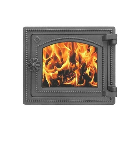 Дверка Везувий печная ДТ-3С (Антрацит)