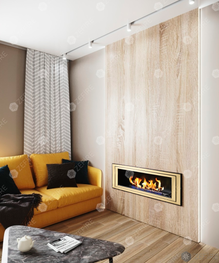 Биокамин Sirius 1200 латунный