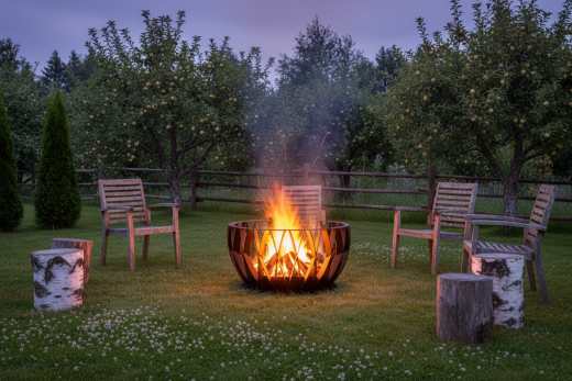 Костровая чаша "Василёк" БлицПром