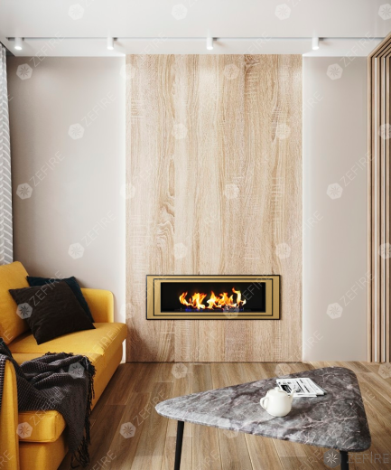 Биокамин Sirius 1800 латунный