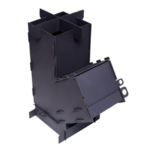 Сборная турбо печь Ракета