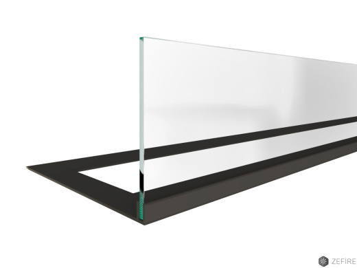 Стекло для биокамина Standart 825 для встраивания в портал